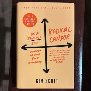 Radical Candor by Kim Scott - Cream Cover